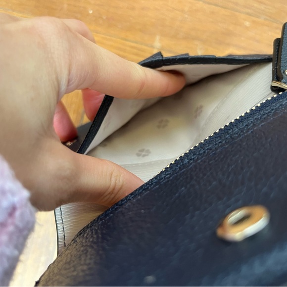 Kate Spade Margaux Small Keyring Wallet-- Horizon Blue - Picture 5 of 8